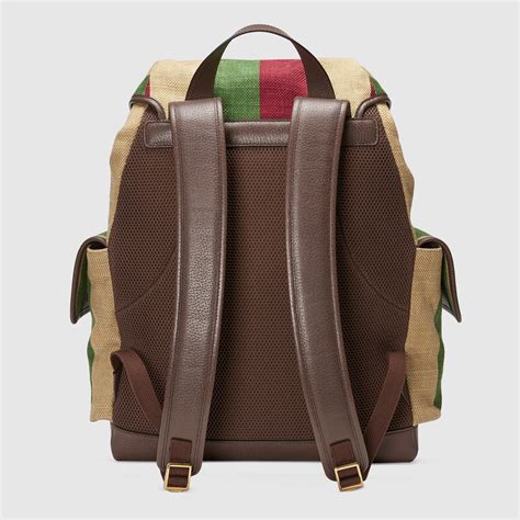 mochila para hombre gucci|mochila Gucci original hombre.